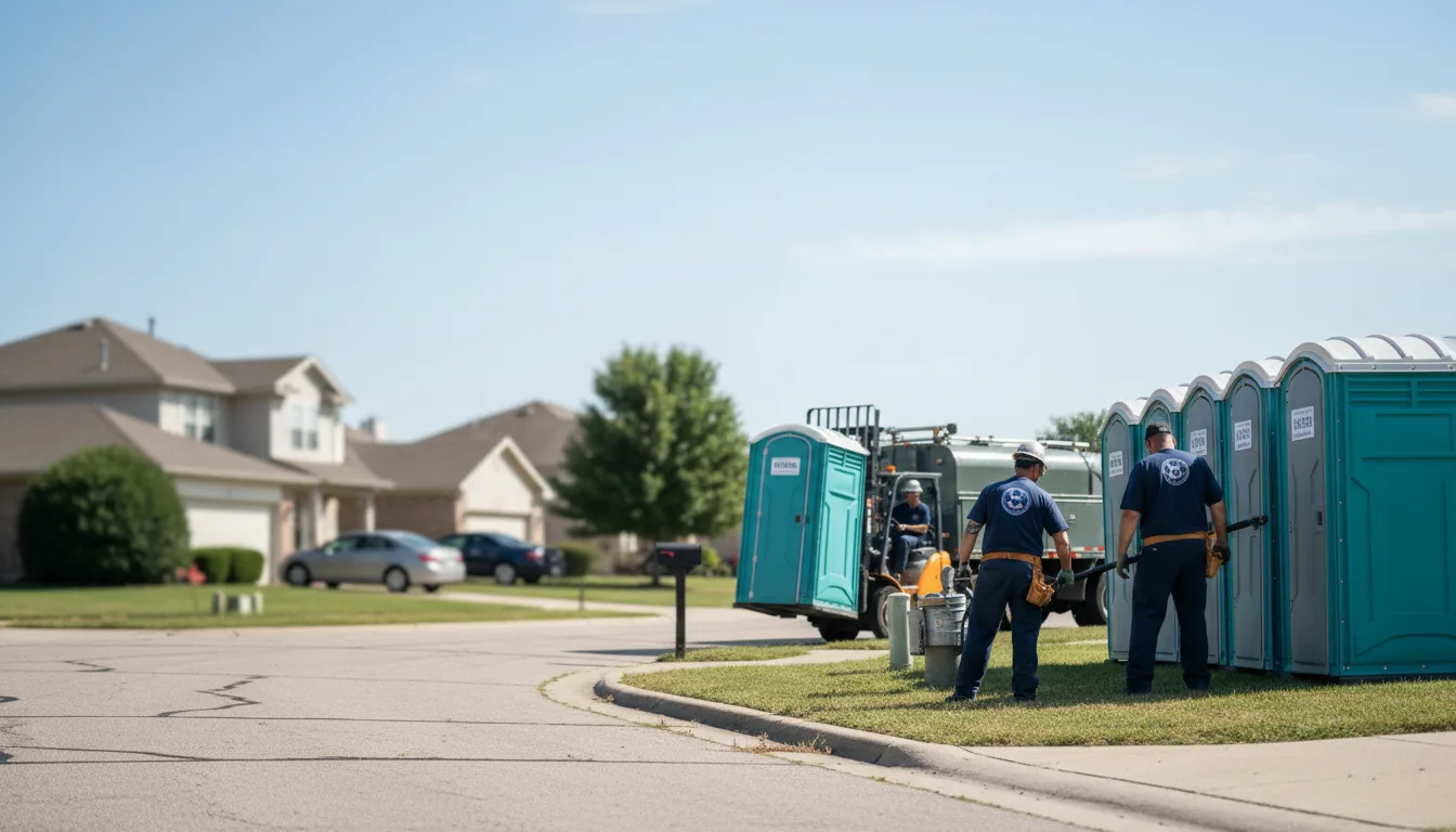 Porta Potty Rental in Thompson, OH near me